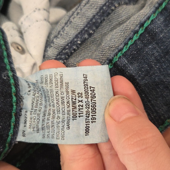 Wrangler Blue Denim Jeans - Picture 4 of 5